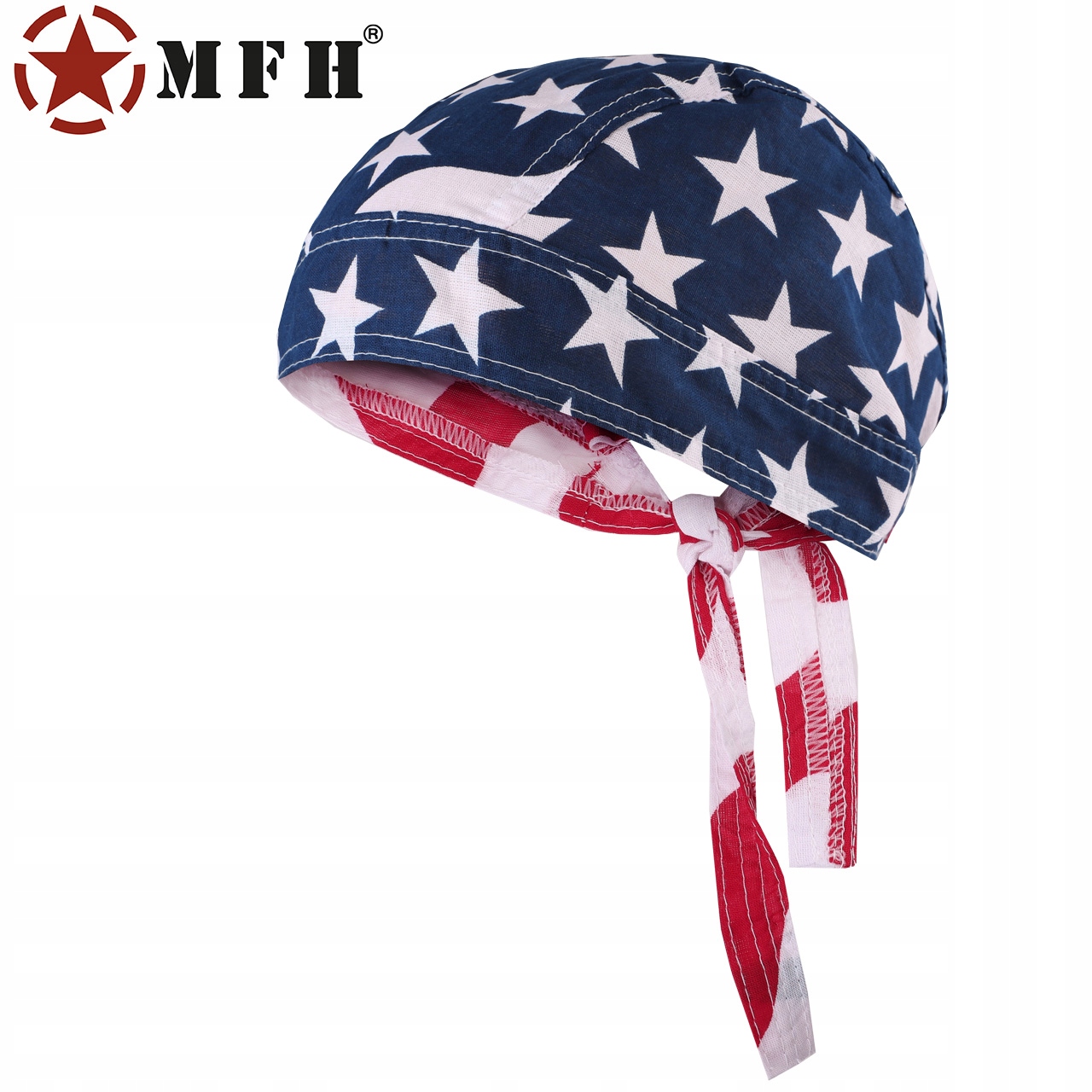 CHUSTA BANDANA BANDAMA NA GŁOWĘ MFH FLAGA USA Model Bandana