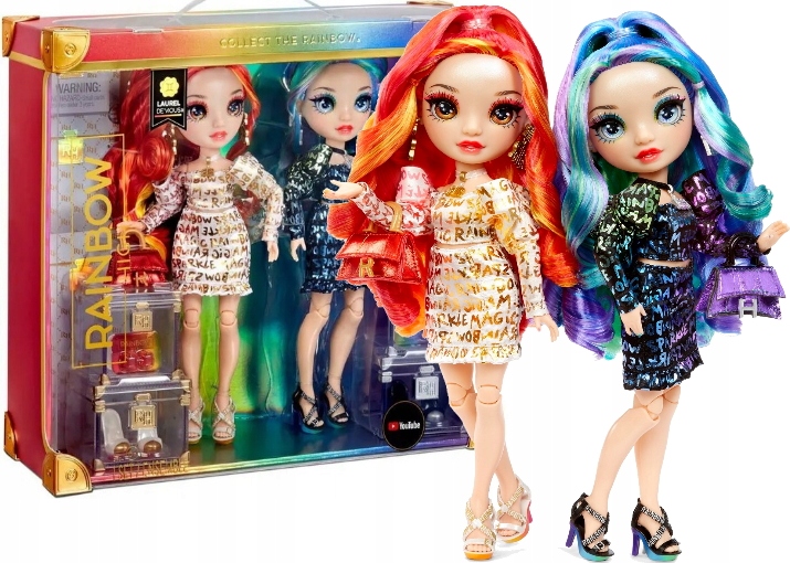 

Rainbow High 2 Bliźniaczki Laurel I Holly 577553