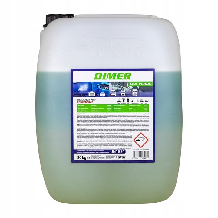 ATAS DIMER ECO VERDE 20KG. AKTYWNA PIANA