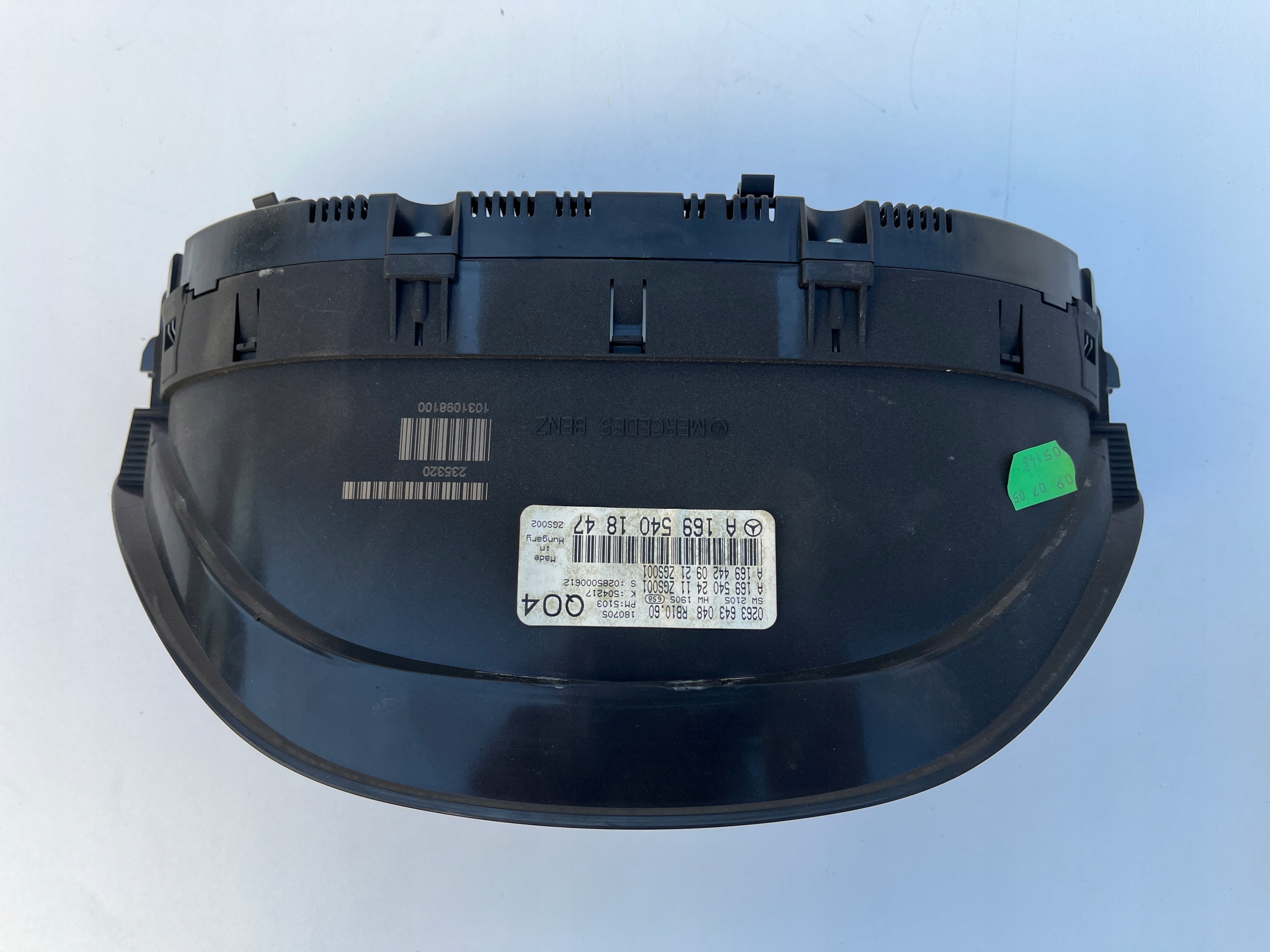 dials dials Mercedes A W169 CDI Diesel A1695401847