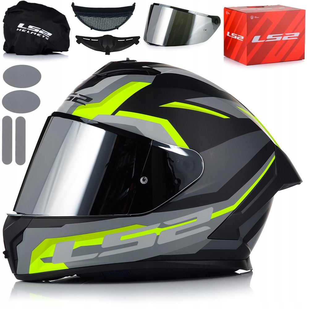 Motocyklová Prilba LS2 FF820 Rapid III System Pinlock Ecer 22.06 2x Sklo