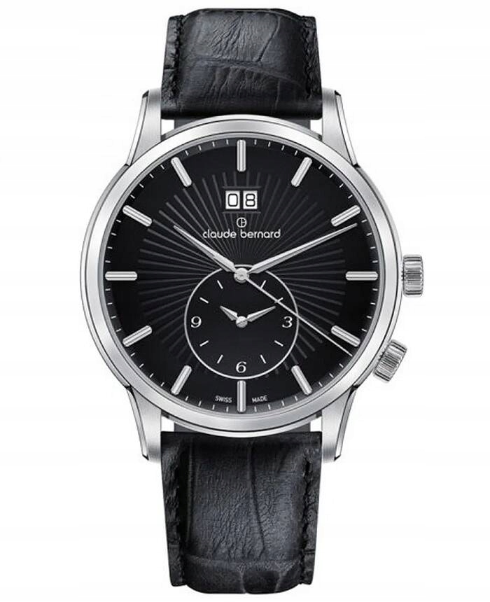 Pánské hodinky Claude Bernard 62007-3-NIN Classic 2nd Time Zone