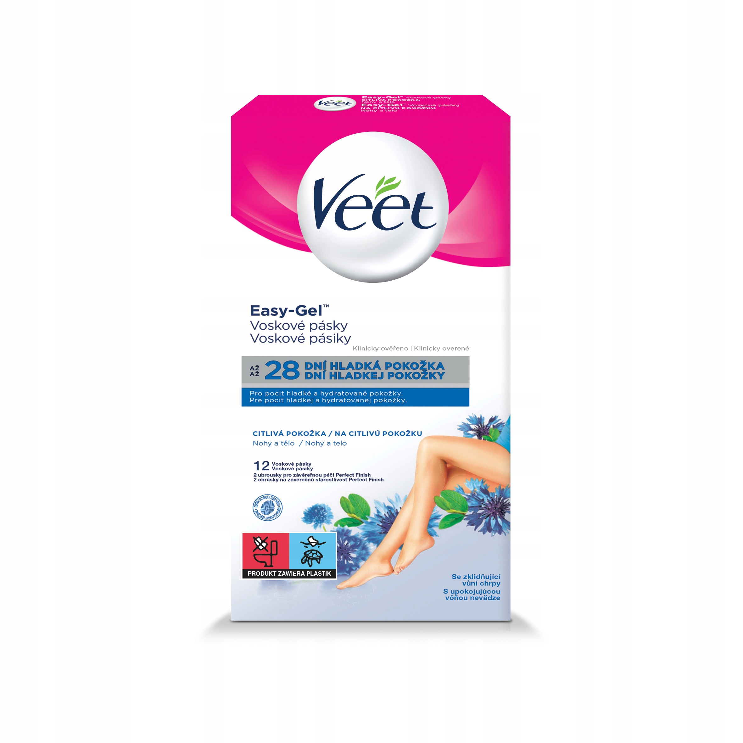 

Veet Professional Plastry do depilacji wrażliwa 12