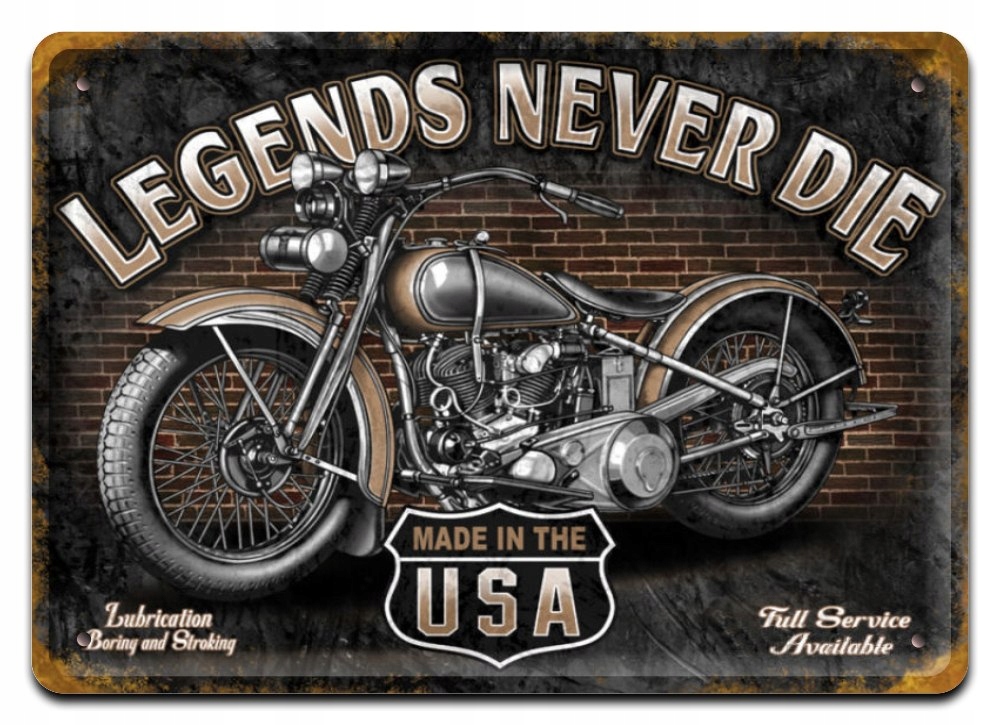 

Harley Metalowy Szyld Plakat Vintage Retro #00469