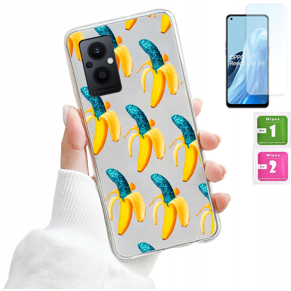 

Etui Silikonowe Grafika do Oppo Reno 7 Lite 5G