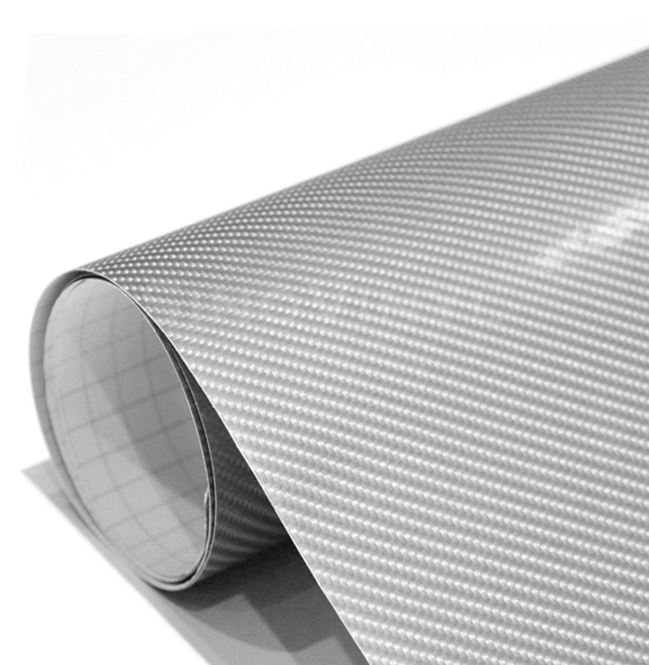 

Folia Carbon 4D Okleina Karbon Srebrna Hq 152cm