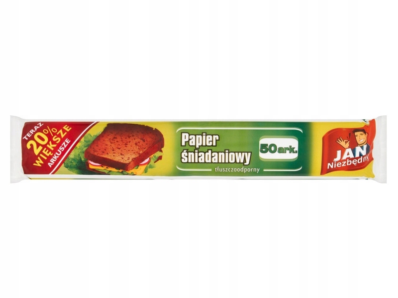 

Papier śniadaniowy Jan Niezbędny 8571027034 50szt