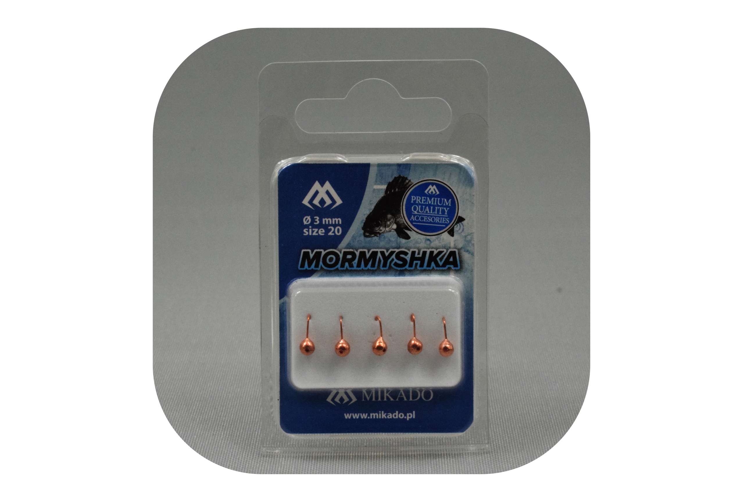 MORMYSZKA WOLFRAMOWA MIKADO KULKA IKRA 0,25 g Kod producenta AM-POD-001-3.0-C