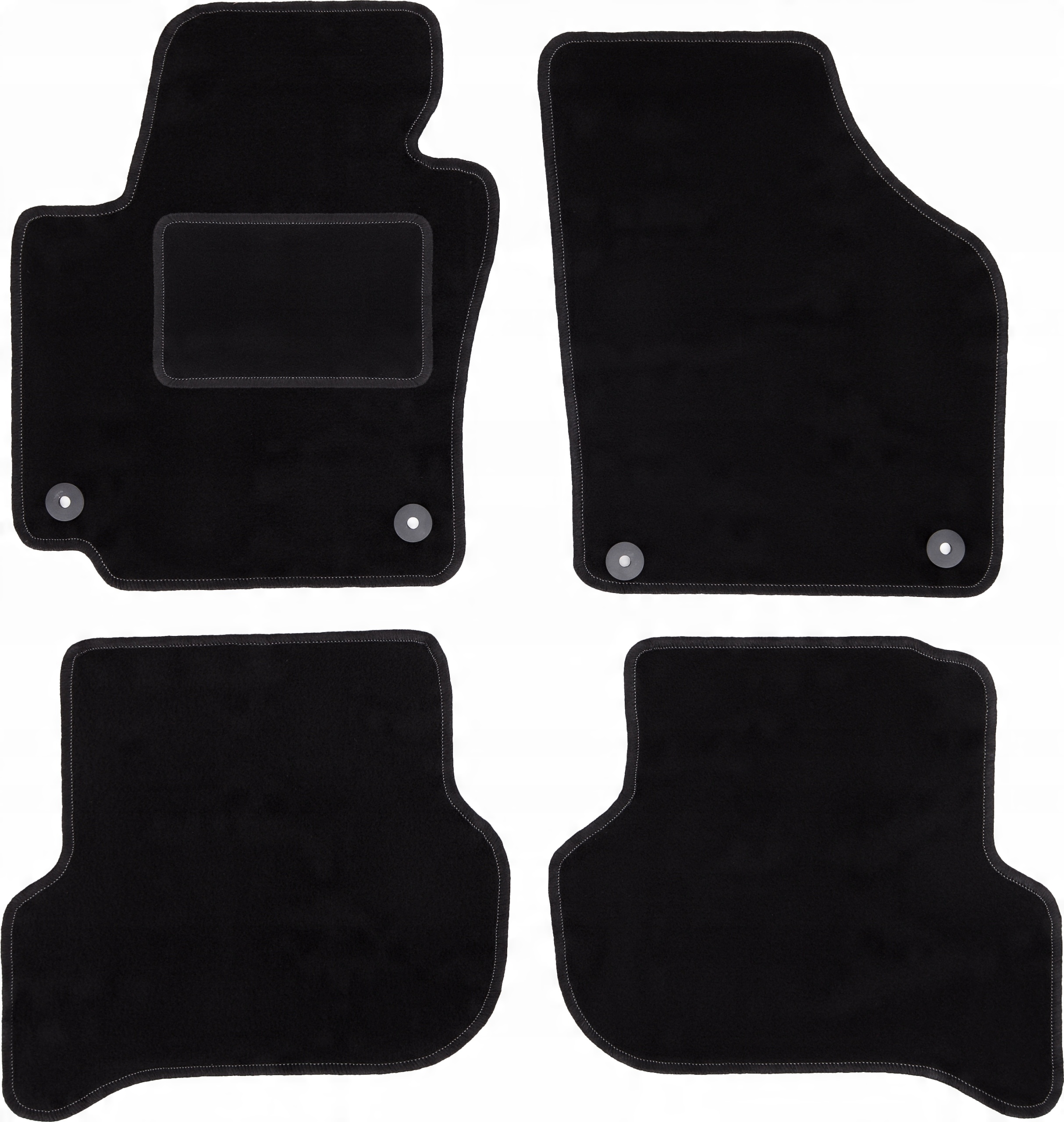 

Dywaniki Welurowe Lux Do Vw Golf Plus 05-14 Owal