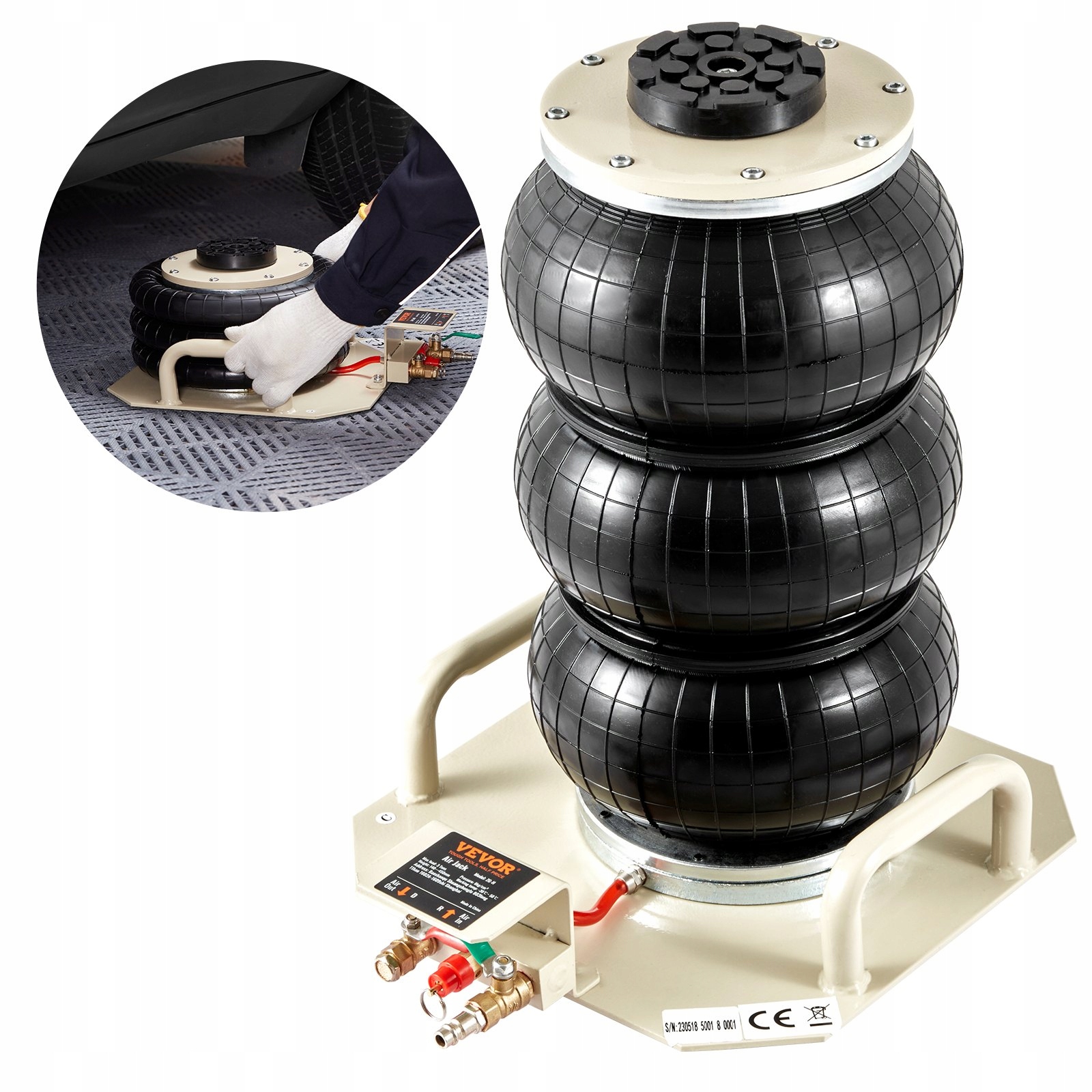 3T pneumatický Hever