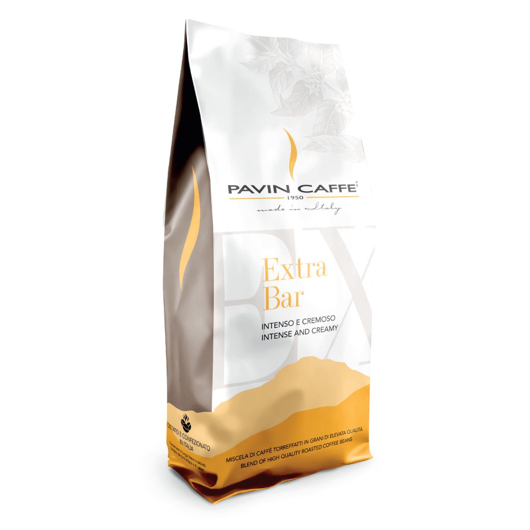Levně Pavin Caffe Extra Bar zrnková káva 1kg