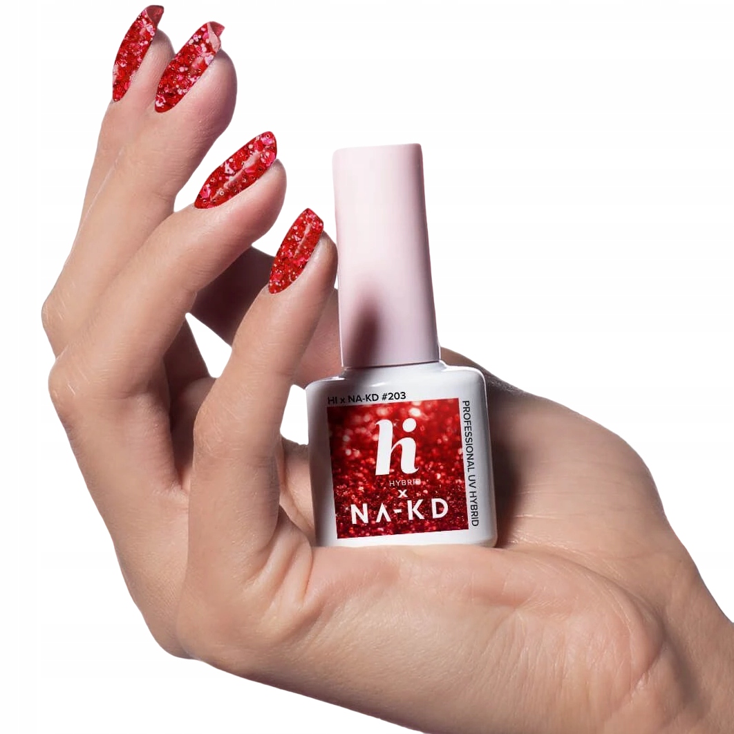 HI HYBRID #203 Lakier Hybrydowy Red Elements 5ml Marka hi hybrid