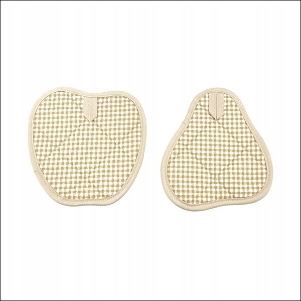 

chwytaki, łapki kuchenne pepitka beżowa