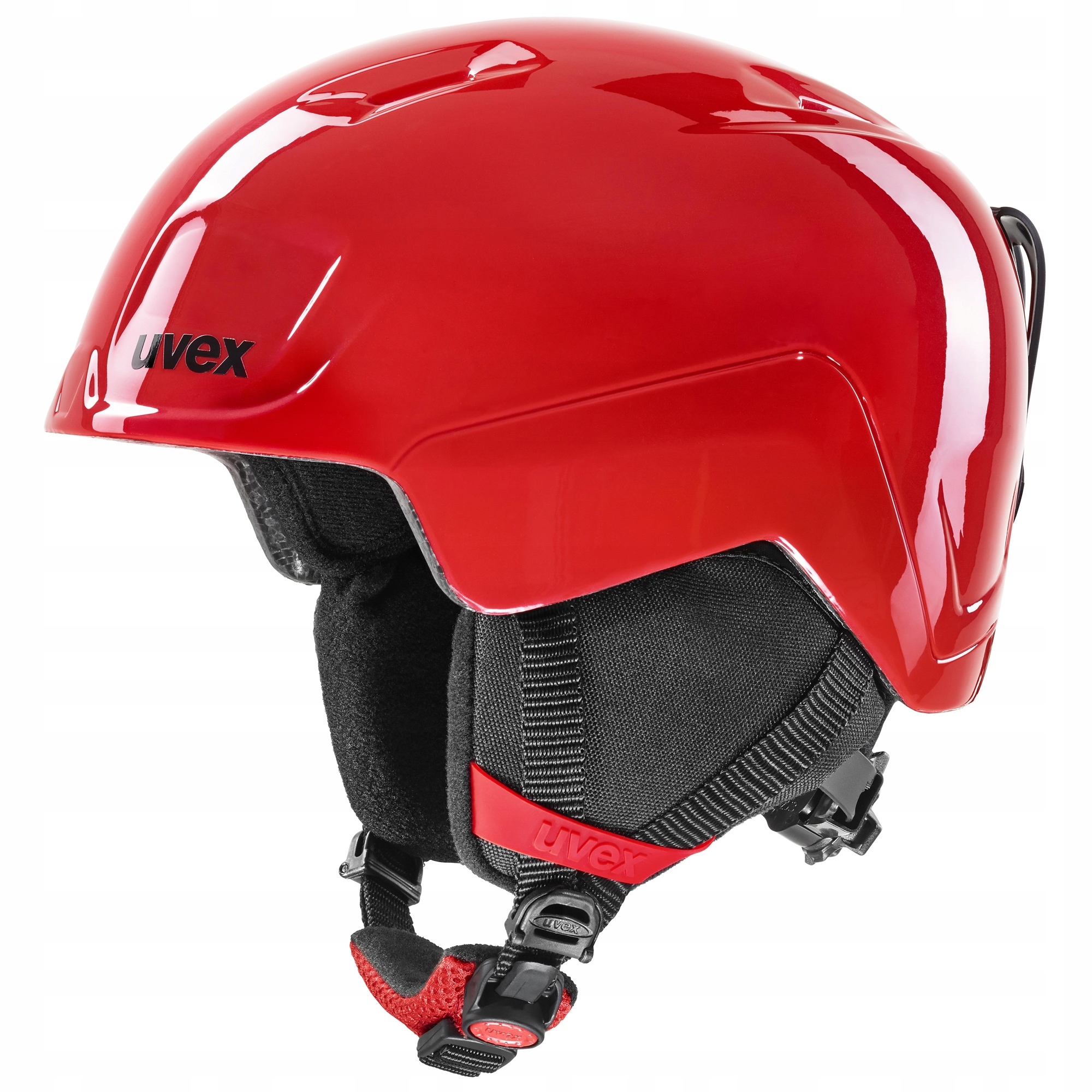 Kask narciarski dziecięcy Uvex Heyya rozmiar 51-55 red