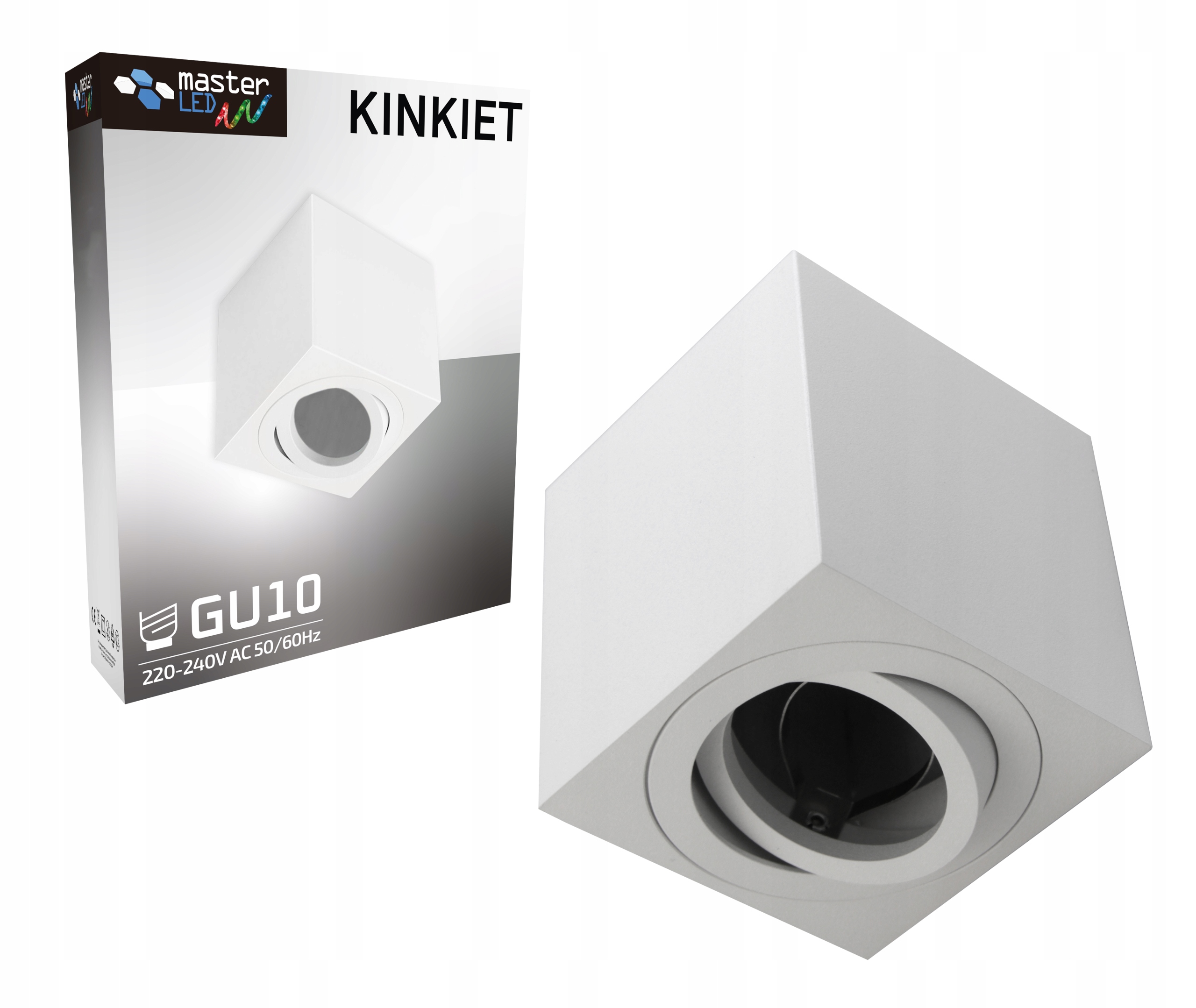 Oprawa Natynkowa GU10 Halogenowa Tuba LED sufitowa