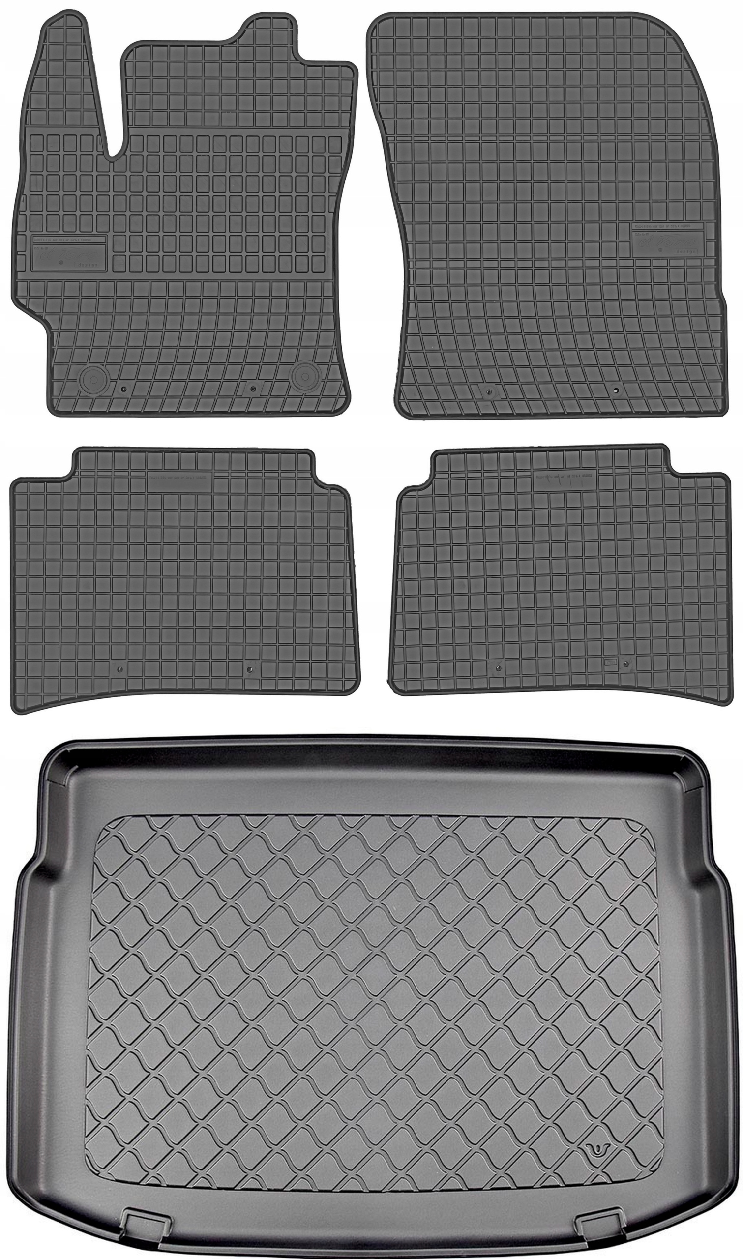 Toyota Corolla XII E210 Hb 2019 Koberce s rohožou