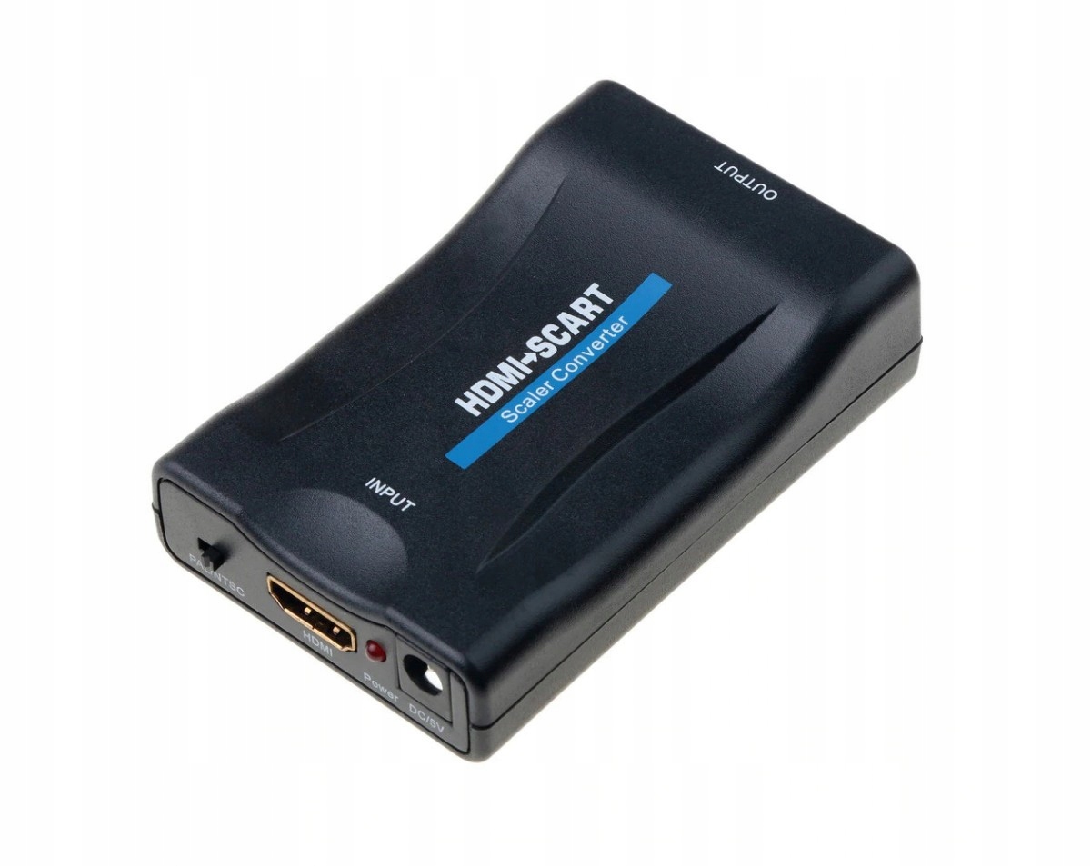 Konwerter HDMI do Euro SCART do magnetowidu RGB TV Zastosowanie Video