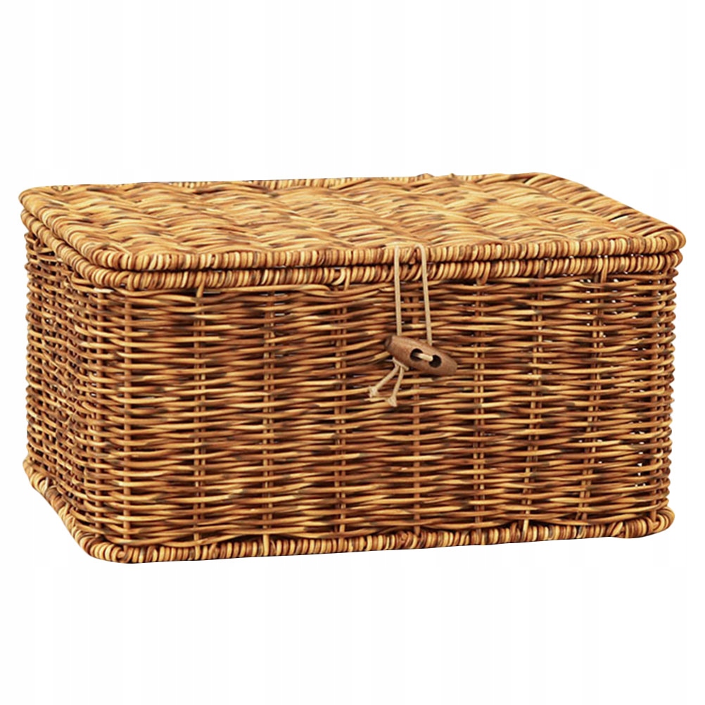 Rattan Storage Box Wicker Basket Baskets Cena Opinie Koszyki 15554929607 Allegro