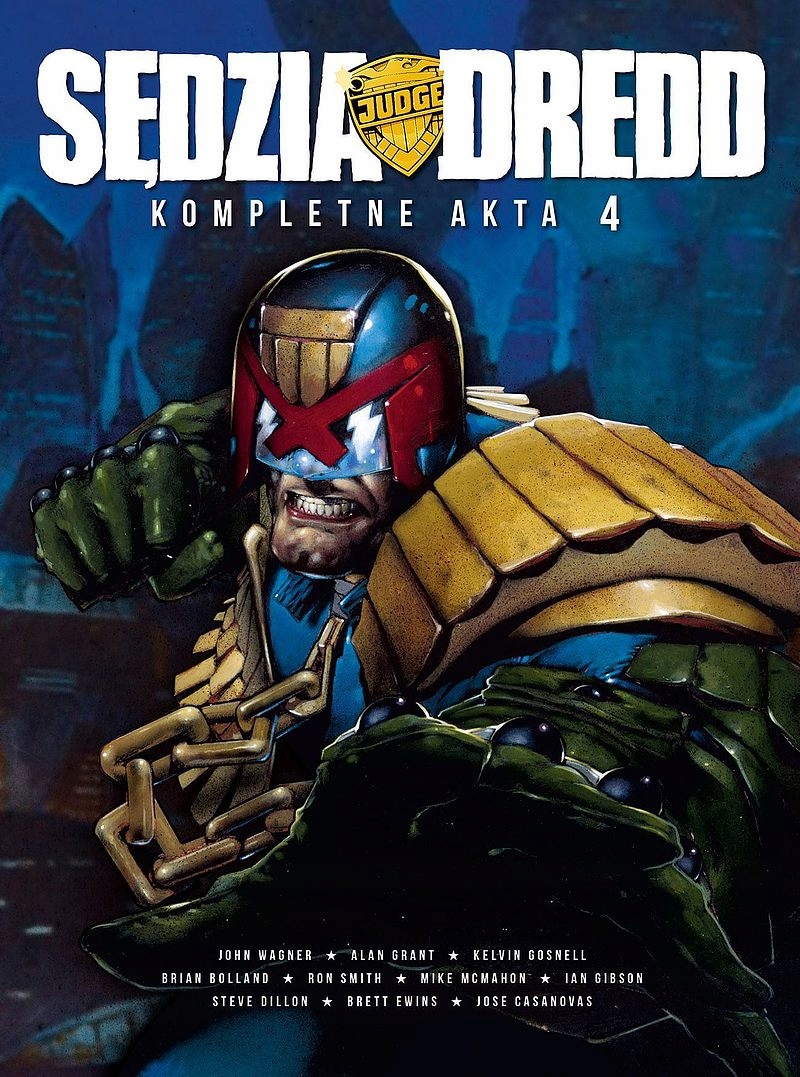 Sędzia Dredd Kompletne Akta Tom 4 Nowy folia