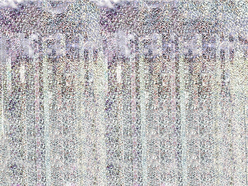

Kurtyna dekoracyjna Holograficzna Tło 90x250cm