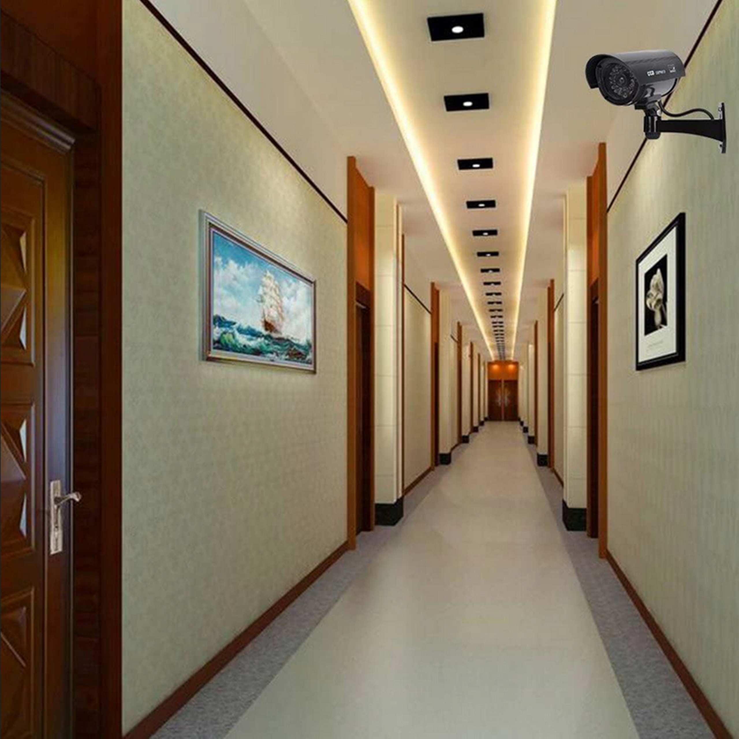 KAMERA ATRAPA IR LED KAMERY ZEWNĘTRZNA Z DIODĄ WODOODPORNA DO FIRMY DOMU Kod producenta M319B