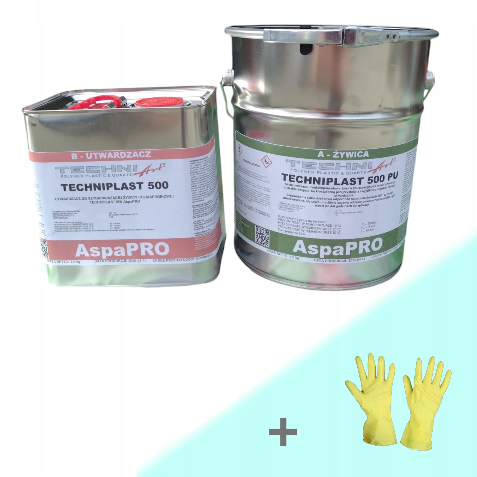 Rychleschnoucí polyuretanová pryskyřice – okamžitý efekt TP-500 6 kg