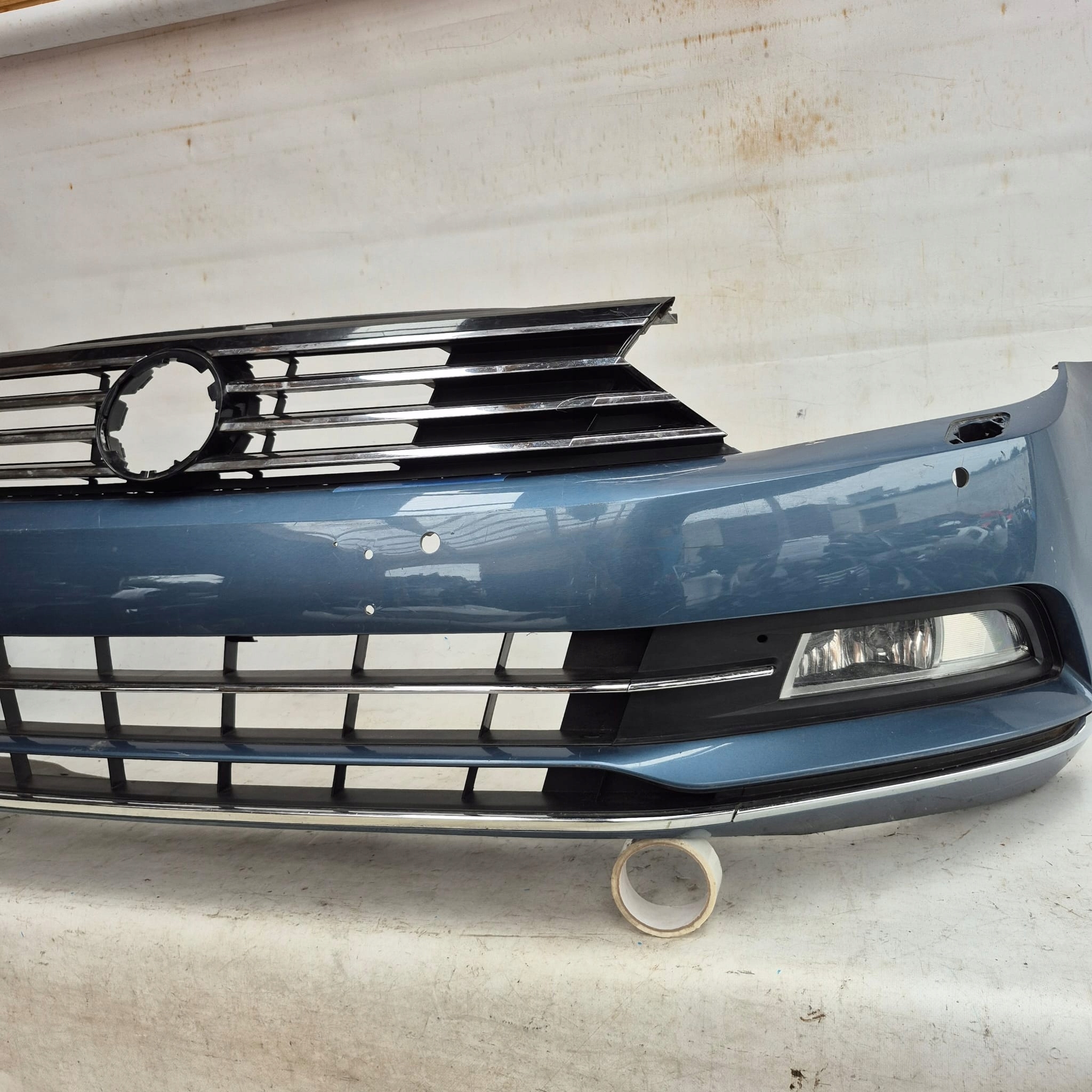 VW PASSAT B8 HIGHLINE 14- bumper front front 6XPDC SPR 3G0807221A