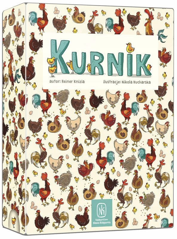 

Gra Rodzinna Kurnik Reiner Knizia Nasza księgarnia