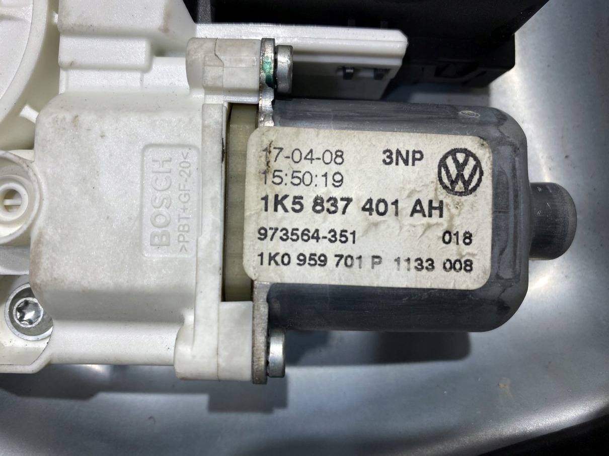 window regulator left front VW GOLF V KOMBI 1K5837461B