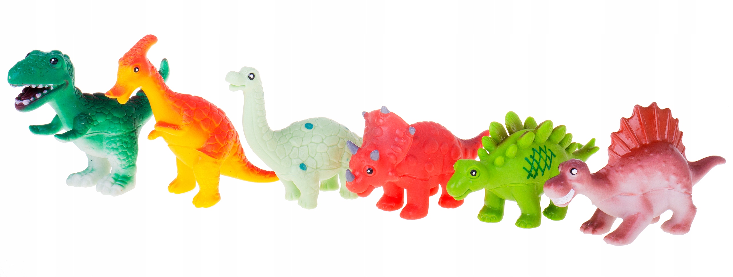 

Dinozaury Zestaw Dinozaurów 6 Szt Figurki Gumowe