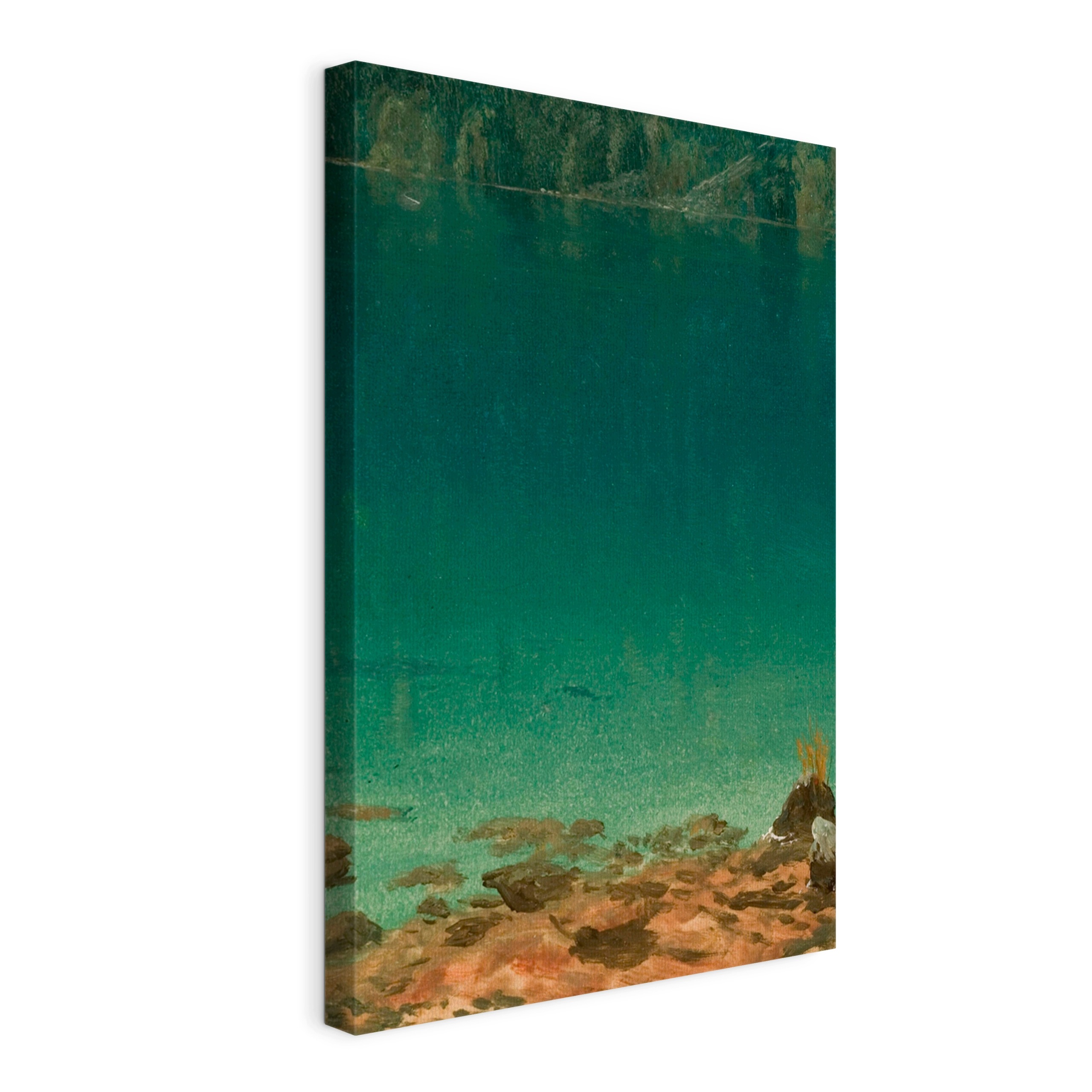 Obraz na plátně Albert Bierstadt Jezero Scéna 120x80 cm