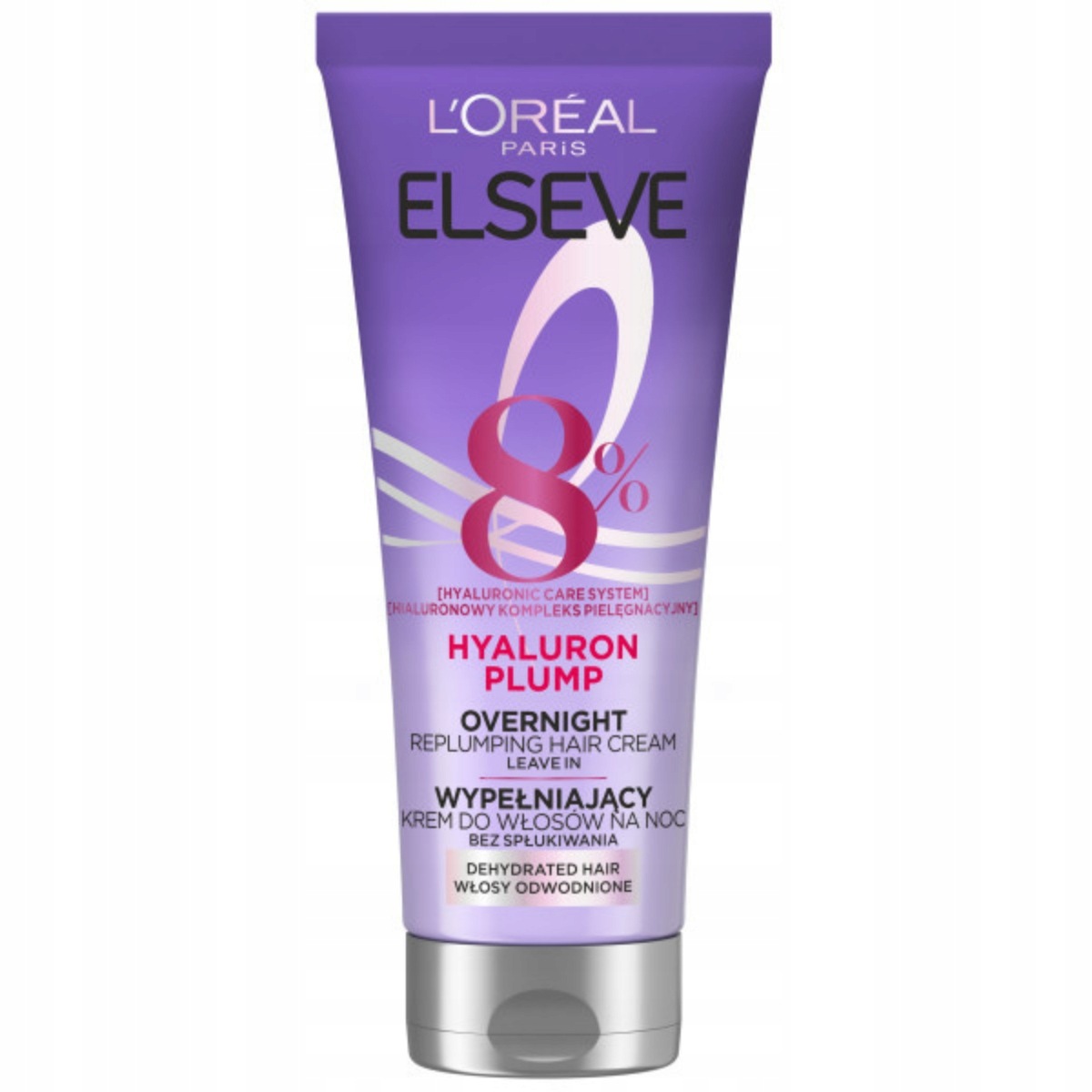 L'Oreal Paris Elseve Hyaluron Plump Krem Do Włosów Na Noc 200ml
