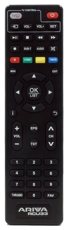 Tuner DVB-T2 H.265 HEVC Ferguson Ariva T40 Dekoder TV Naziemnej MUX UHF VHF Rodzaj analogowy