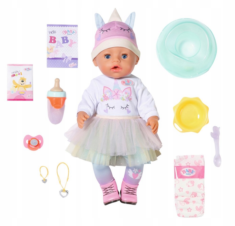 

Baby Born Lalka interaktywna 10 Funkcji Jednorożec