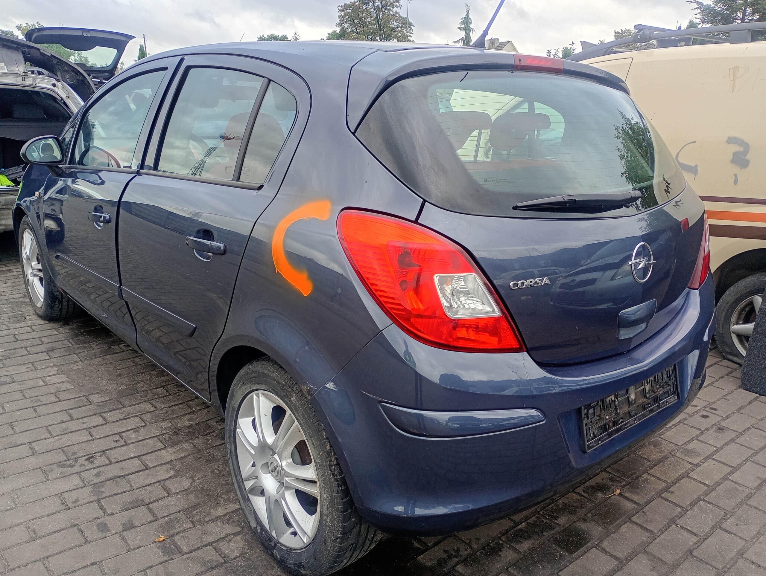 light rear rear part left Opel Corsa D 06-10