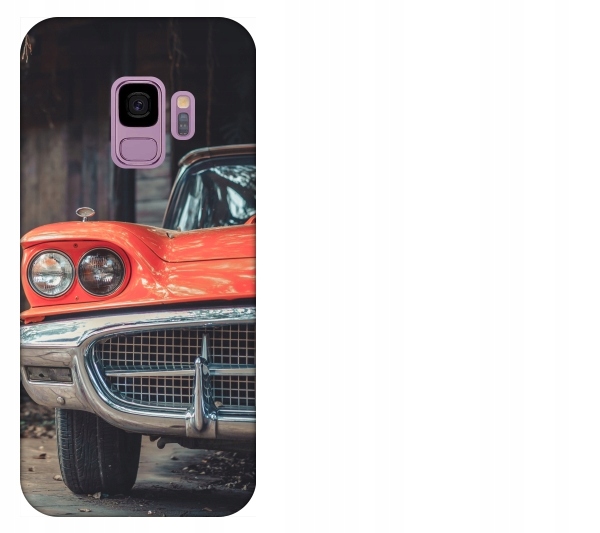 

Etui pokrowiec Samsung Galaxy S9 Samochód vintage