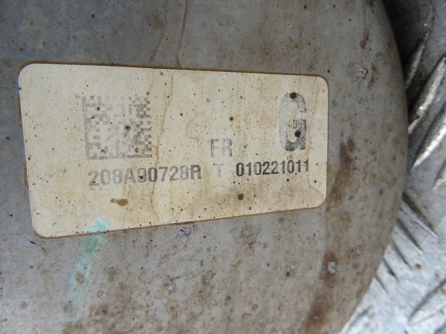 RENAULT CAPTUR and catalyst DPF 208A00728R 1.5 DCI