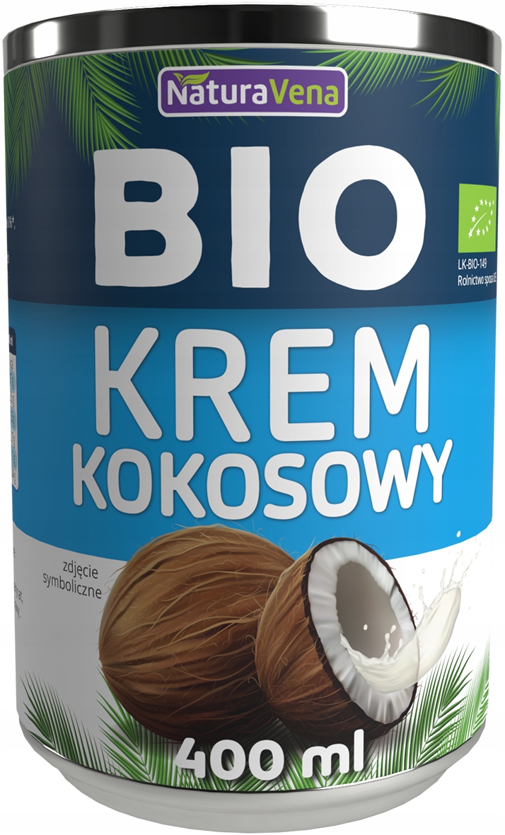 Levně 5X Kokosový Krém 17 % Bio 400 ml Naturavena