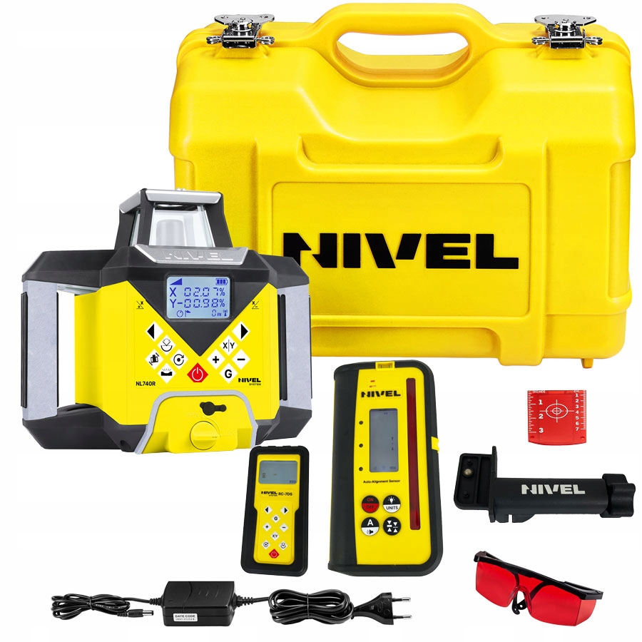 Niwelator laserowy Nivel System NL740R ZESTAW EAN (GTIN) 5908263351417