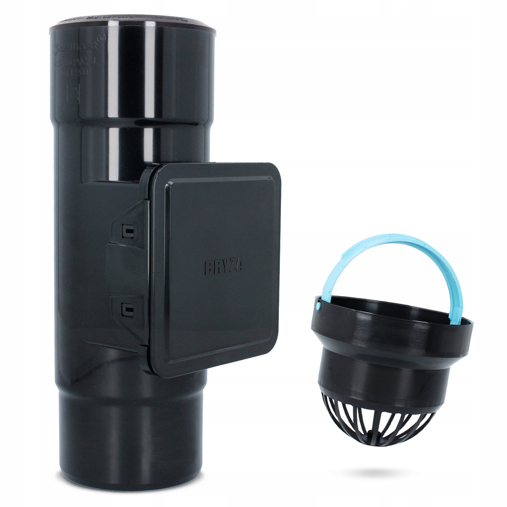 CZYSZCZAK RYNNY Osadnik Rynnowy Rewizja Rury Spustowej REDUKCJA 110/90 mm Marka Bryza