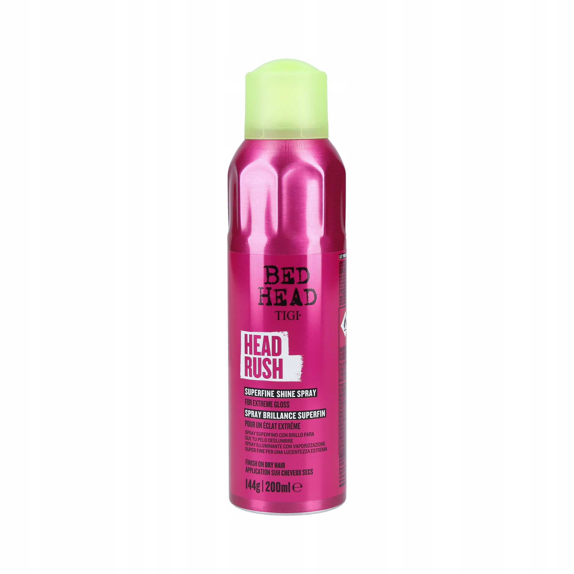TIGI BED HEAD HEAD RUSH SPRAY NABŁYSZCZAJĄCY 200ML
