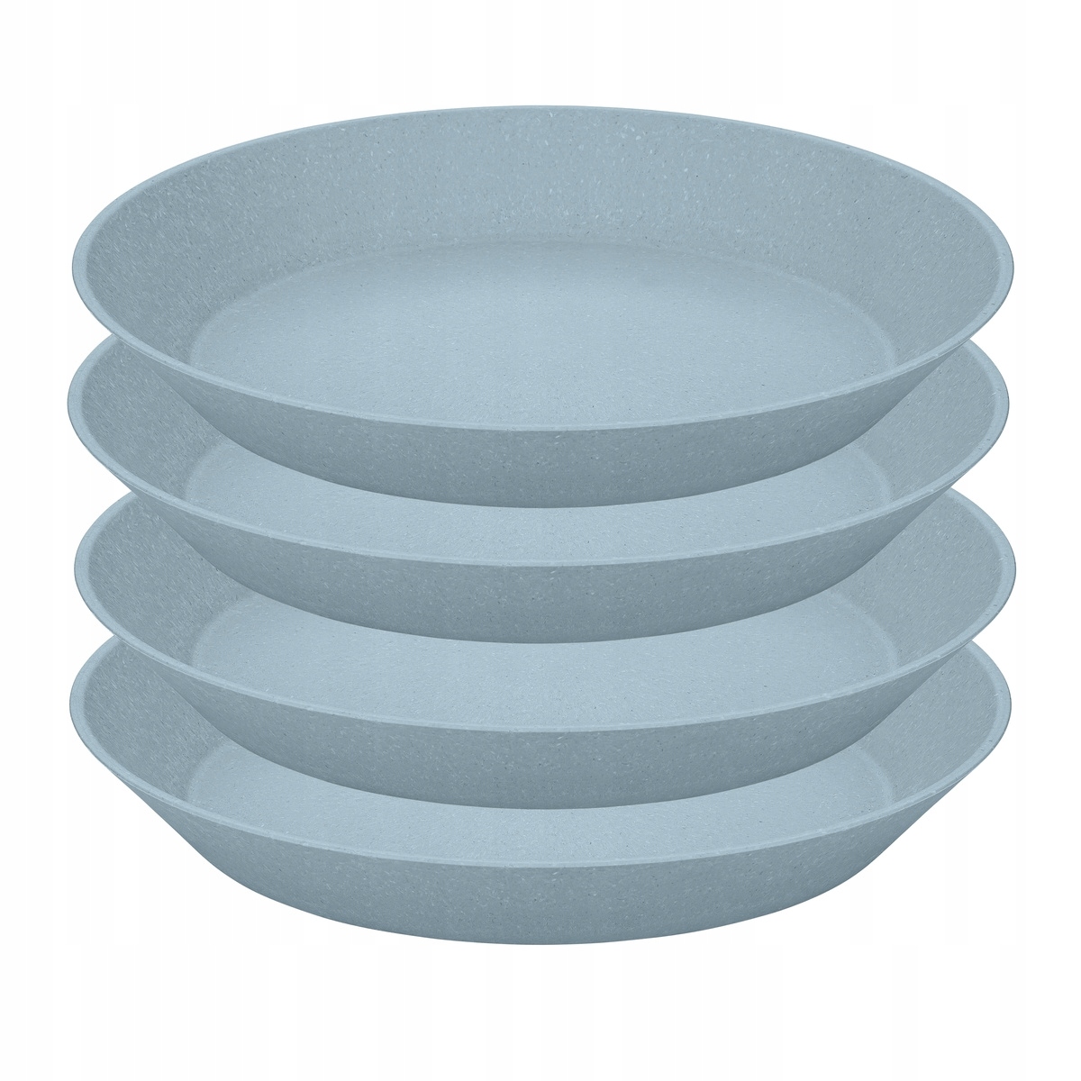 Hluboké Modré Jídelní Talíře 4 Ks 24 CM Na Polévky A Těstovinové Saláty