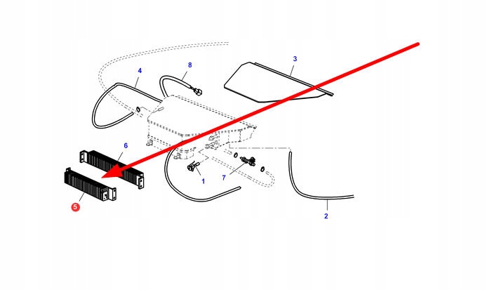 La322794933 радиатор кондиционера