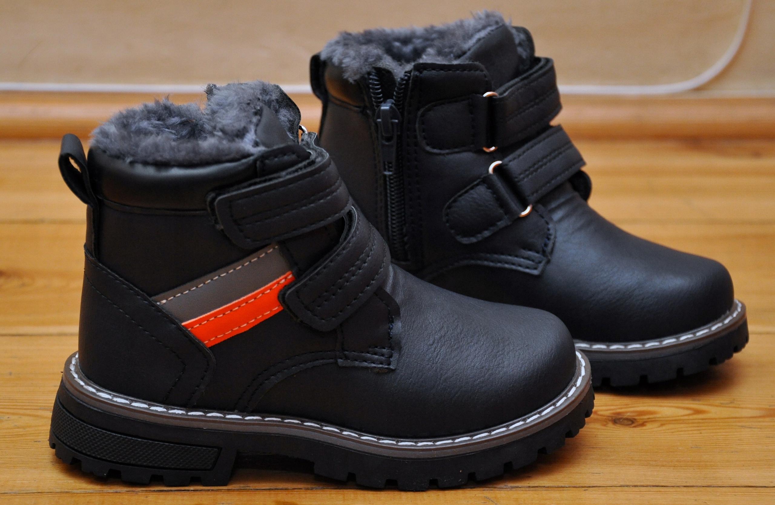 TRZEWIKI BUTY DZIECIĘCE NA RZEP RZEPY CHŁOPIĘCE OCIEPLANE WYGODNE ROZ 29 Marka Inna marka