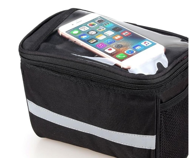 Sakwa rowerowa przednia TORBA ROWEROWA na kierownicę 4l Model na kierownicę