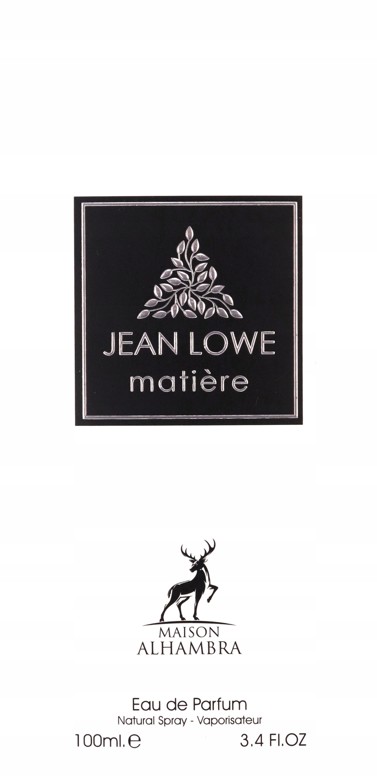 Alhambra Jean Lowe Matiere – Parfémovaná Voda – Objem: 100 ML