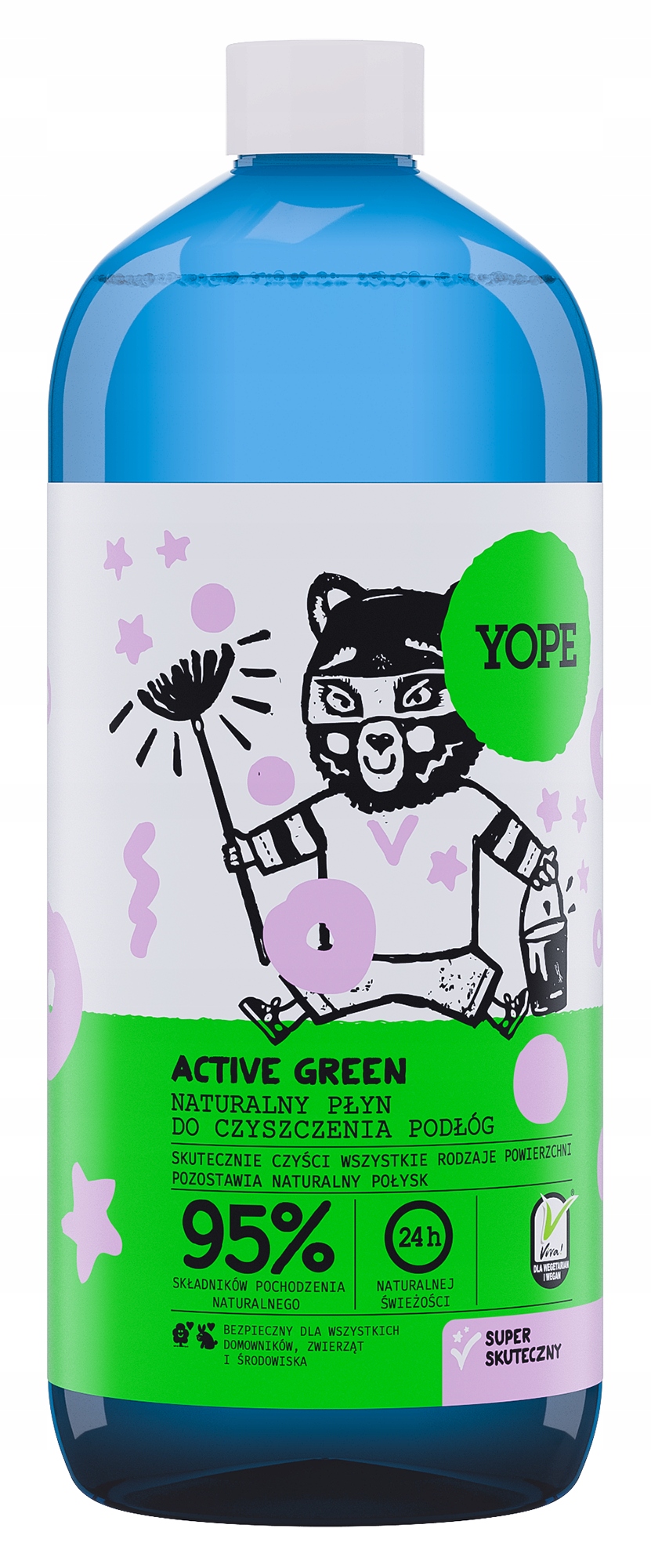 Naturalny Płyn do mycia podłóg Active Green Yope 1