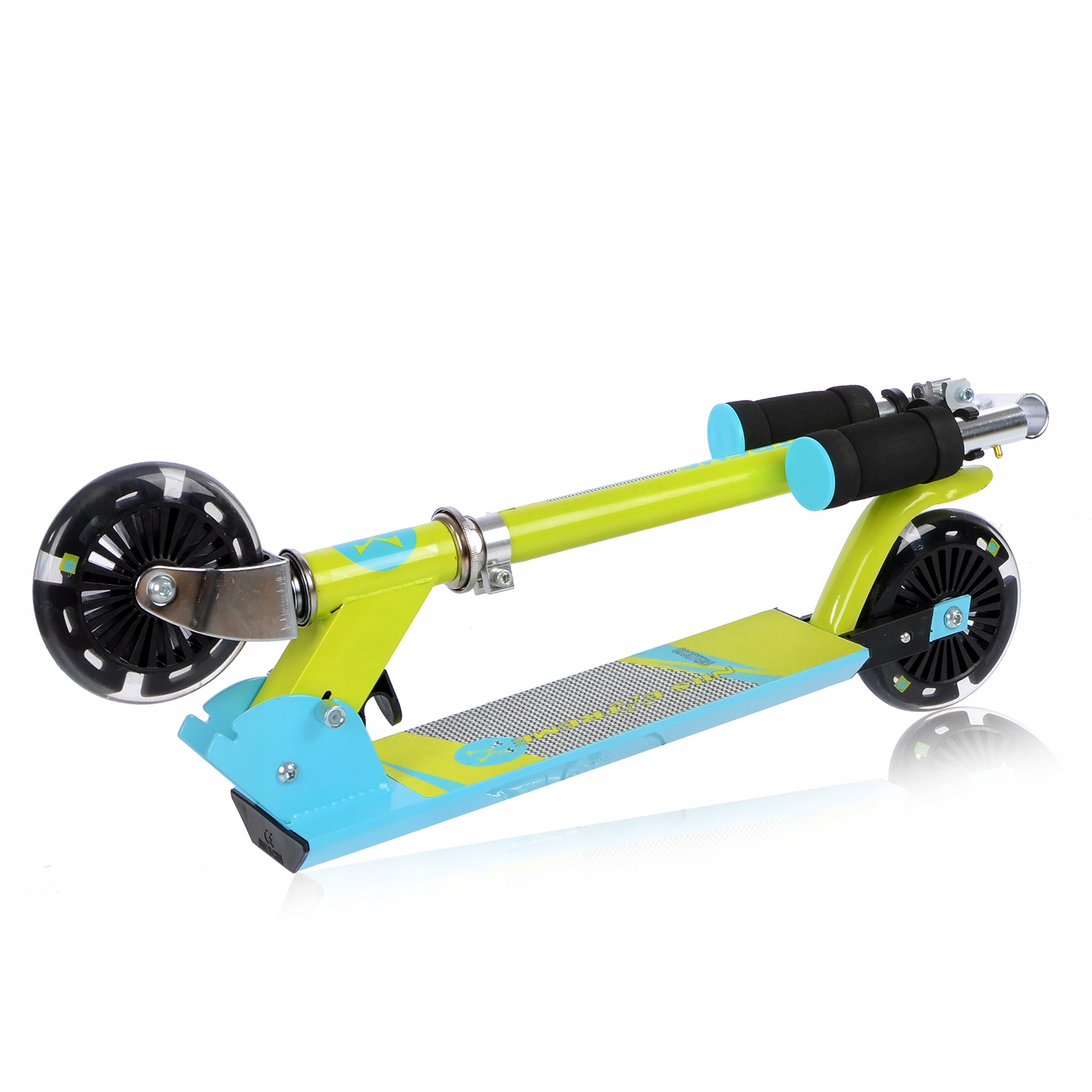 HULAJNOGA DLA DZIECI SKŁADANA KAUCZUK ABEC 7 LED Kod producenta 16-50-033