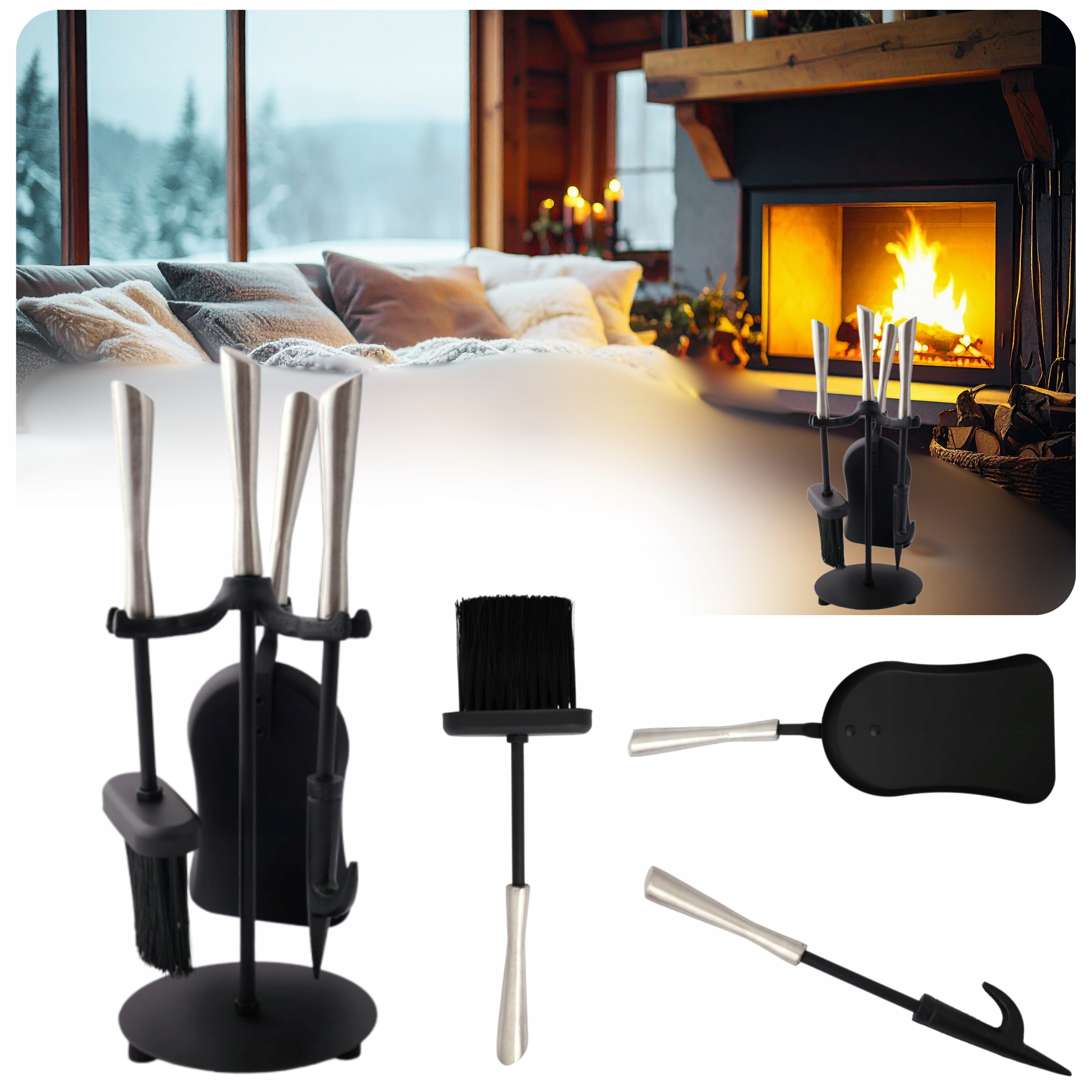 Krbové Příslušenství Sada Krbových Příslušenství Pro Dárek