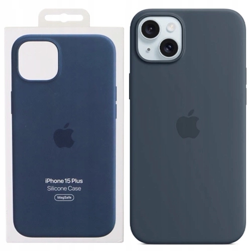 Pouzdro Zadní Kryt Apple Pro Iphone 15 Plus Silikonové Pouzdro Magsafe Originální